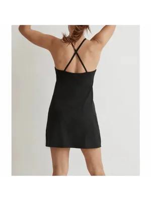 Madewell Flex 2.0 Fitness Dress Black Women's‎ Size Small Athleisure NWT thumbnail 2