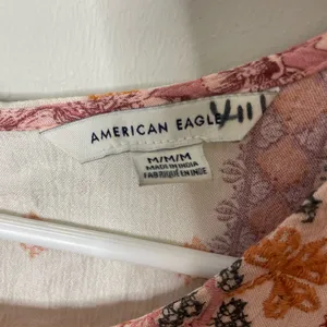 American Eagle Boho Tassel Peasant Bohemian Blouse Medium Excellent Condition thumbnail 7