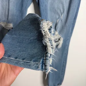 Abercrombie & Fitch Curve Love The Skinny High Rise Ripped Knees‎ Size 8/29 thumbnail 7