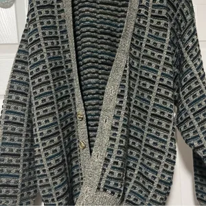 Vintage Wool-Blend Cardigan thumbnail 4