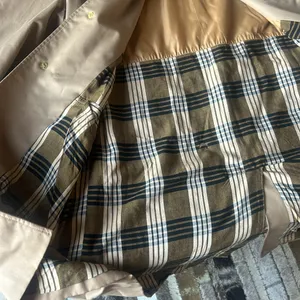 Burberry X Commuter 2 Khaki Trench Coat Plaid Size 42 thumbnail 8