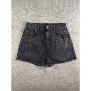 American Eagle Curvy Mom Short 0 Strigid Black thumbnail 2