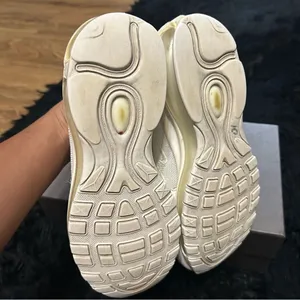 NIKE Air Max 97 white lace up shoes sneakers women’s 7.5 thumbnail 6