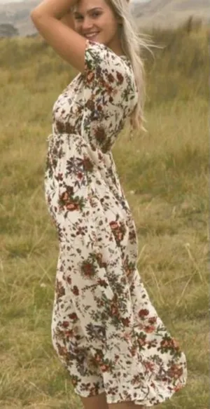MARINA‎ GRIMANI ITALY Oahu Floral Maxi Dress thumbnail 1