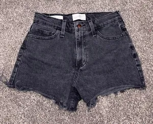 Universal Threads Black Denim Shorts Size 2 thumbnail 1