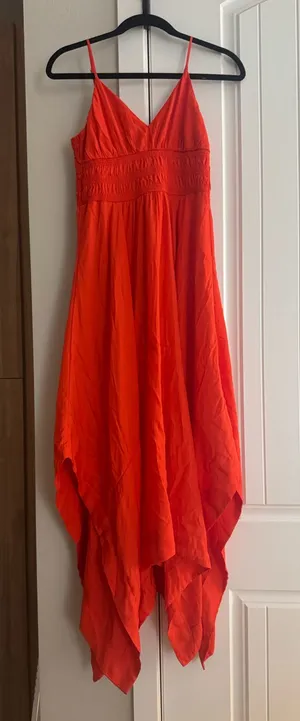 Red maxi sundress Orange Size XS thumbnail 1