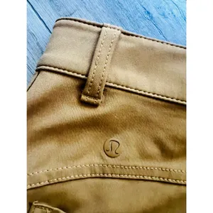 Lululemon City Sleek 5 Pocket 7/8 Pant Spiced Bronze Yellow 4‎ Everyday Comfort thumbnail 6