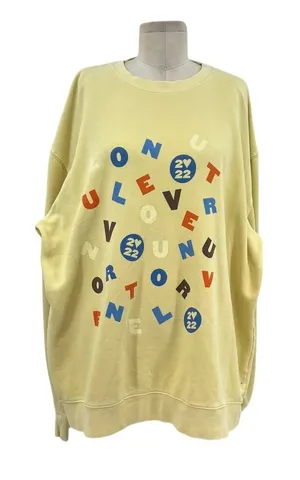 Harry Styles Love On Tour‎ Palm Springs Exclusive Sweatshirt Yellow Size XL thumbnail 1