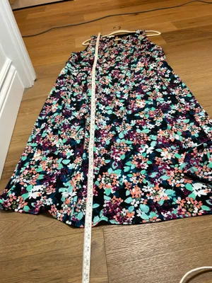 2X Plus size mid-length dress thumbnail 12