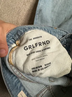 GRLFRND Brooklyn High Rise Loose Straight Jeans thumbnail 6
