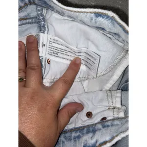 Abercrombie Fitch The Slim Straight Ultra High Rise Light Wash Denim Jeans 27/4s thumbnail 5
