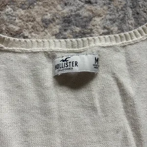 M Hollister babydoll cream sweater thumbnail 2