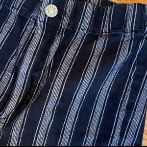 Brandy Melville High Rise Black White Stripe Pants Ankle Cropped S M thumbnail 7