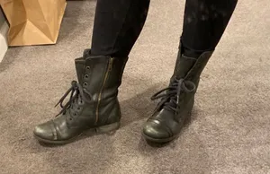 Steve Madden combat boots thumbnail 1