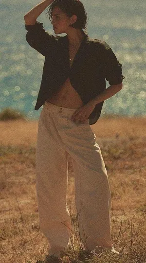 The Harlow Wide-Leg Pant Size 8 thumbnail 6