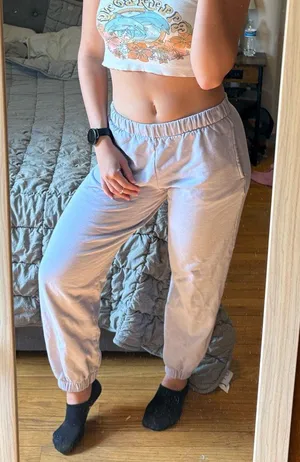 Brandy Melville Pastel Blue Joggers thumbnail 2