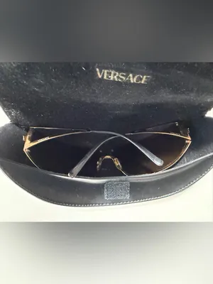 UNISEX Versace MOD. 2040 Gold frame with Brown Gradient Lenses thumbnail 8