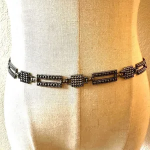 Silver tone Chain hip Belt thumbnail 4
