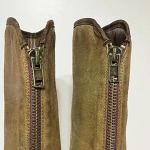 Madden Girl Knee High Campuswc‎ Riding Boots Tan Women's Size 7.5M thumbnail 8