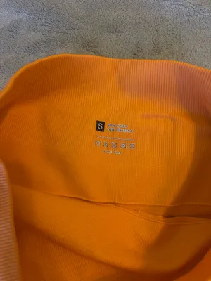 orange biker shorts thumbnail 3