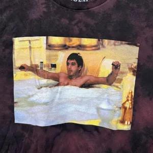 Scarface Tony Montana The Drug Kingpin Movie Promo Tie Dye M thumbnail 2