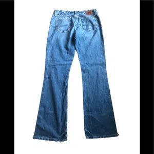 BKE Y2K The Buckle Star 18 Flare Denim Jean Size 100% Cotton 31X33 Distressed thumbnail 2
