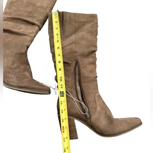 Universal Threads Junie Taupe tall boho boots size 11 thumbnail 8