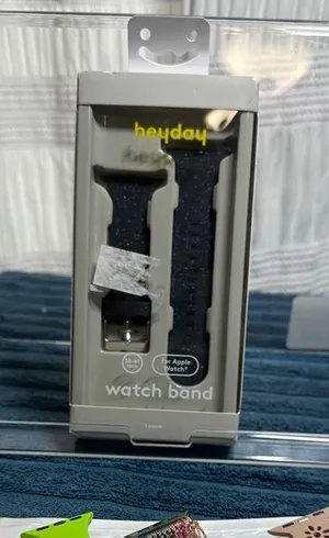 heyday Navy Glitter Watch Band with Bright Assorted Silicone Bands NWT thumbnail 1
