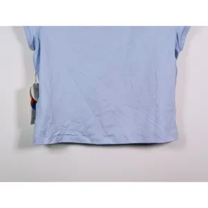 NWT Vuori Halo Baby Tee Womens Large Soft Sky Heather Blue Athletic Gym Lounge thumbnail 10