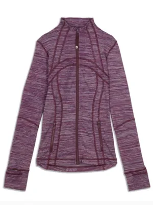 LULULEMON Women’s Define Jacket Edged Stripe‎ Jacquard Blueprint Royal Ruby thumbnail 7