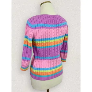 🌟HP🌟 Vintage Ralph Lauren Cable Knit Sweater thumbnail 5