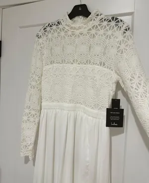 Lulus White Lace Maxi Dress thumbnail 4