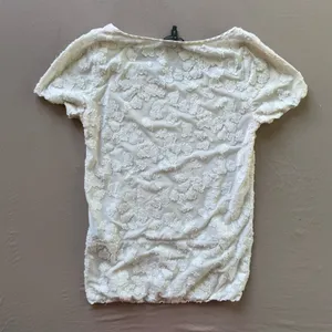 Rag and Bone "Lucie" White Floral Jacquard Top thumbnail 8
