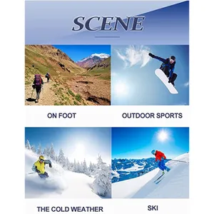Merino Wool Cushioned Outdoor Hiking, Work, Trekking Socks Medium thumbnail 4