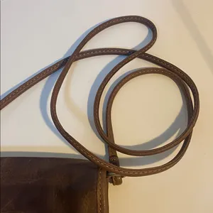 Fossil Brown Leather Crossbody Bag thumbnail 5