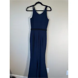 Dress The Population Blue Mermaid Maxi Dress Womens XS Formal Prom Gown Party thumbnail 7