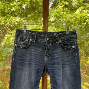 Miss Me Women's Signature-Rise Boot Cut Jeans Size 30 thumbnail 3