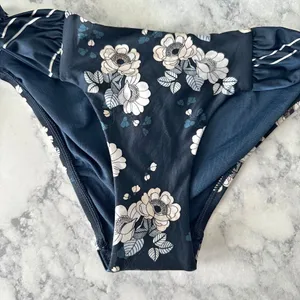Seafolly Splendour Tie Side Hipster Bikini Bottom Indigo thumbnail 5