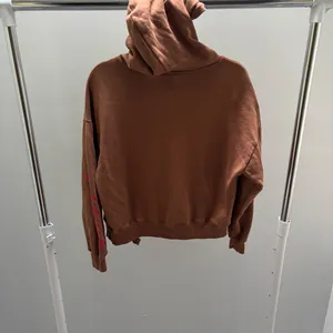 Victoria’s Secret PINK Rust Brown Zip Up Hoodie with Red Logo thumbnail 7