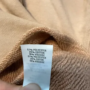 Aerie Peach Crewneck Pullover Crop Sweatshirt Size S thumbnail 4