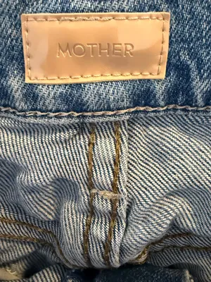 MOTHER High Waisted Rider Skimp Jeans 28 Bloom and Doom Distressed Straight Leg thumbnail 8