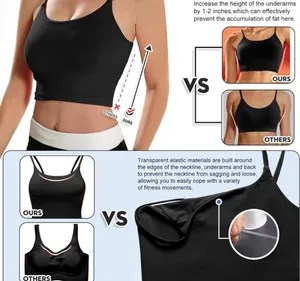 Ecoparty NWT--BLACK SPORTS BRA-SIZE 2X Quick drying, moisture wicking, 88% polyamide. 12% elastane, lightweight, anti wrinkle, anti roll up, anti shrinking, brand new in package Measurements: Bust: armpit to armpit 19-22 inches Length: shoulder seam to bottom 17 inches thumbnail 3