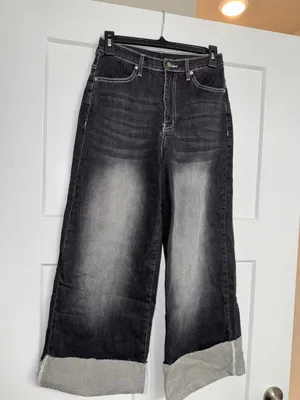 Exlura Wide leg cuff jeans thumbnail 3