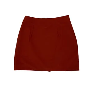 Romwe Skirt Medium Brown Button Up Mini Cottagecore Retro Trendy thumbnail 2