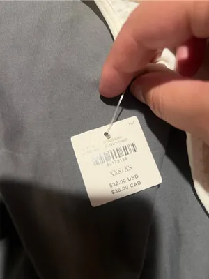 NWT Anthropologie ivory crop top xxs/xs thumbnail 7
