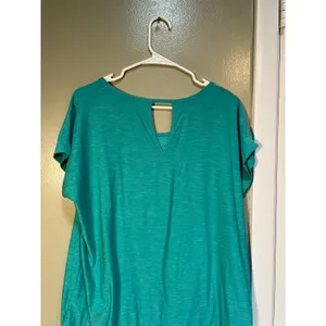 Tuff Athletics Women's Sz XL Active T-Shirt Spectra Green Heathered Short Sleeve thumbnail 9