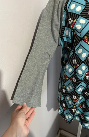 LuLaRoe Mickey Mouse half sleeve T-shirt thumbnail 4