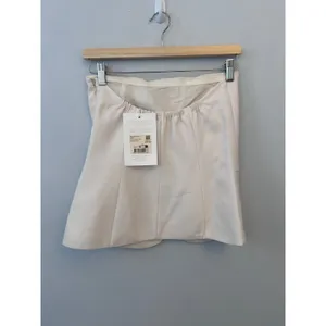 Sézane Strapless Blouse Elian /Tube Top Ecru size 38 US6 New with tags thumbnail 2