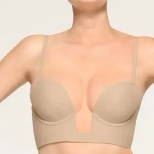 SKIMS Deep Plunge Shapewear Bra, Size XXSMALL NWOT thumbnail 1