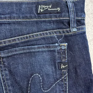 Citizens of Humanity Jeans Womens 28 Low Rise Bootcut Blue Y2K Indie Sleaze thumbnail 6